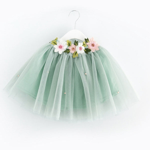 Princess White Flower Clothing Set