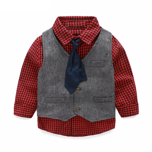 Cute Little Gentleman Formal Clothes
