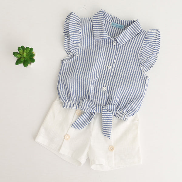 Stylish Striped Sleeveless Clothes